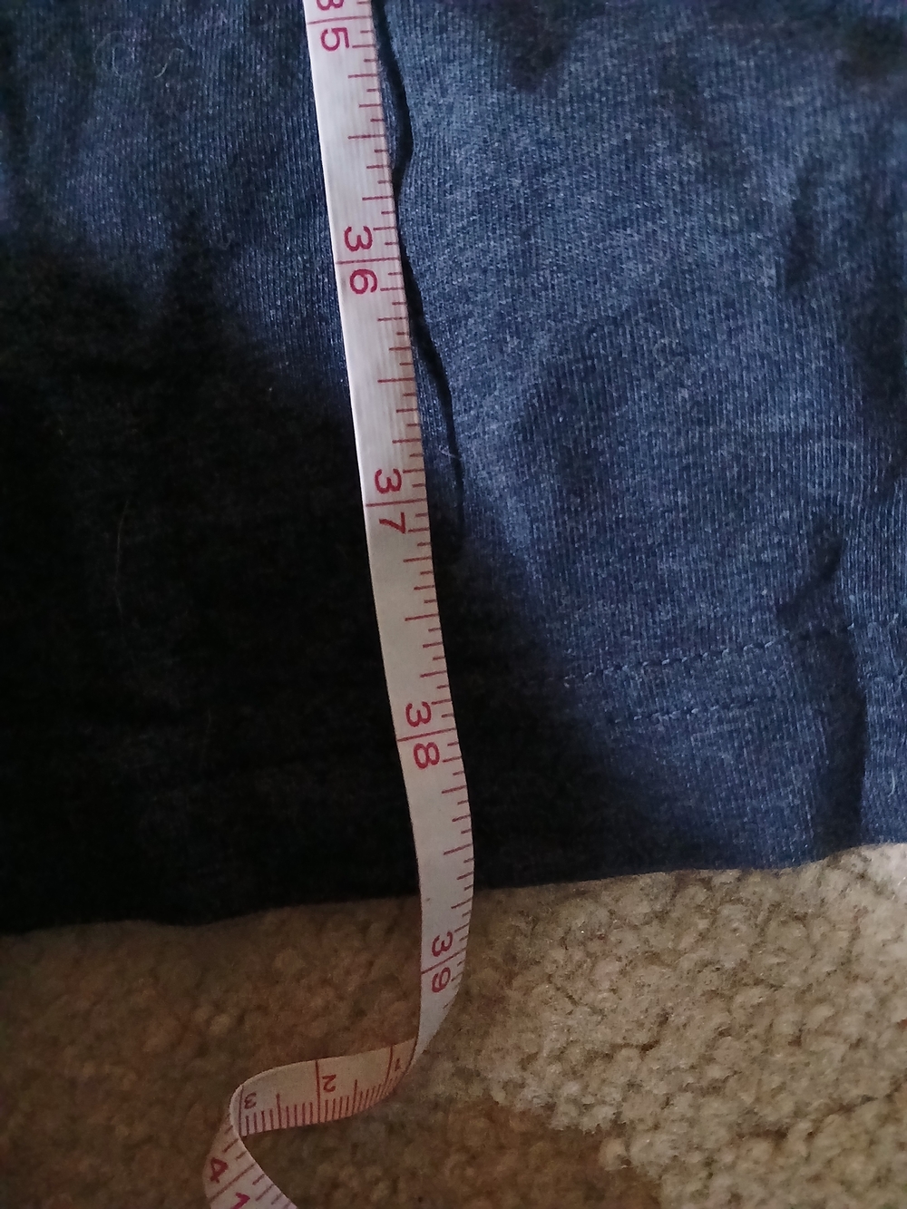 Pact Open-Front Robe in Navy - Picture 5 of 5
